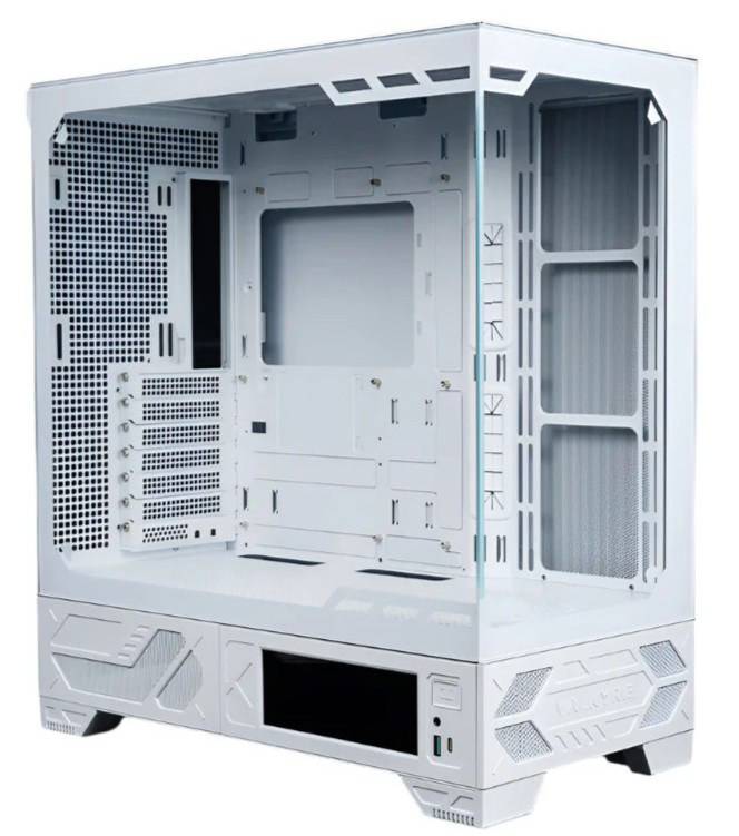 Obudowa komputerowa Valkyrie VK03 LCD White (VK-CASE03LCDW)
