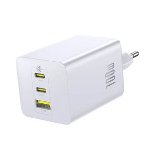 Miniatura produktu: Ładowarka sieciowa Baseus EnerFill FE11 2 x USB-C / USB-A 100W - biała