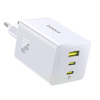Miniatura zdjęcia: Ładowarka sieciowa Baseus EnerFill FE11 2 x USB-C / USB-A 100W - biała Miniatura zdjęcia: Ładowarka sieciowa Baseus EnerFill FE11 2 x USB-C / USB-A 100W - biała