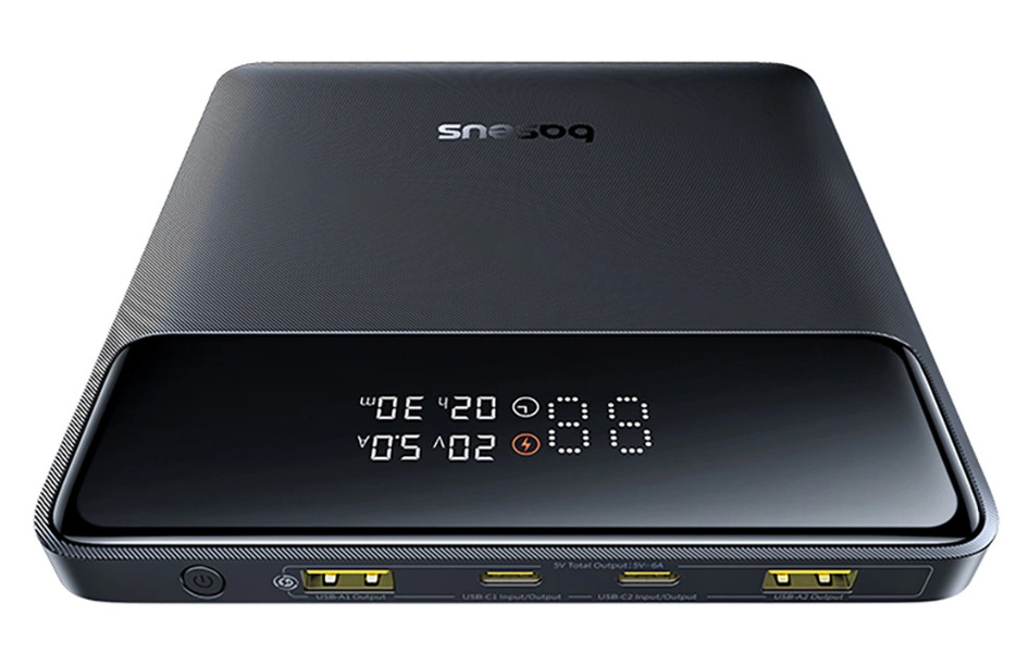 Zdjęcie produktu: Powerbank Baseus Blade H1 20000mAh 100W z wyświetlaczem - czarny