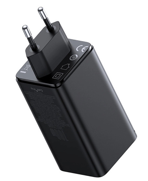 Ładowarka Baseus GaN6 Pro 100W 2 x USB-C 2 x USB-A + kabel Ładowarka Baseus GaN6 Pro 100W 2 x USB-C 2 x USB-A + kabel