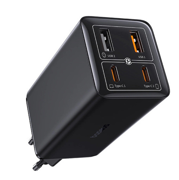 Zdjęcie produktu: Ładowarka Baseus GaN6 Pro 100W 2 x USB-C 2 x USB-A + kabel Zdjęcie produktu: Ładowarka Baseus GaN6 Pro 100W 2 x USB-C 2 x USB-A + kabel