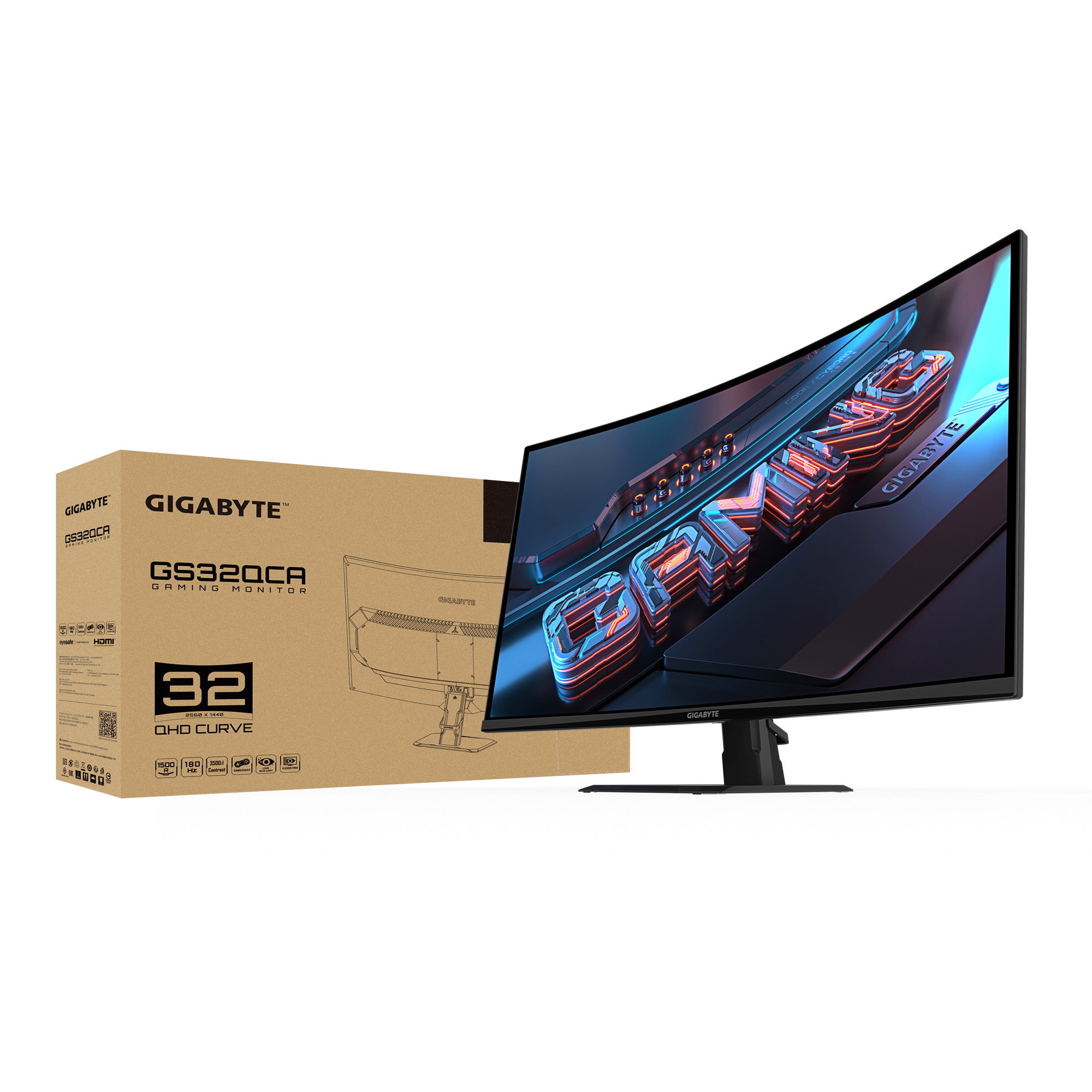Monitor Gigabyte GS32QCA Gaming 31,5