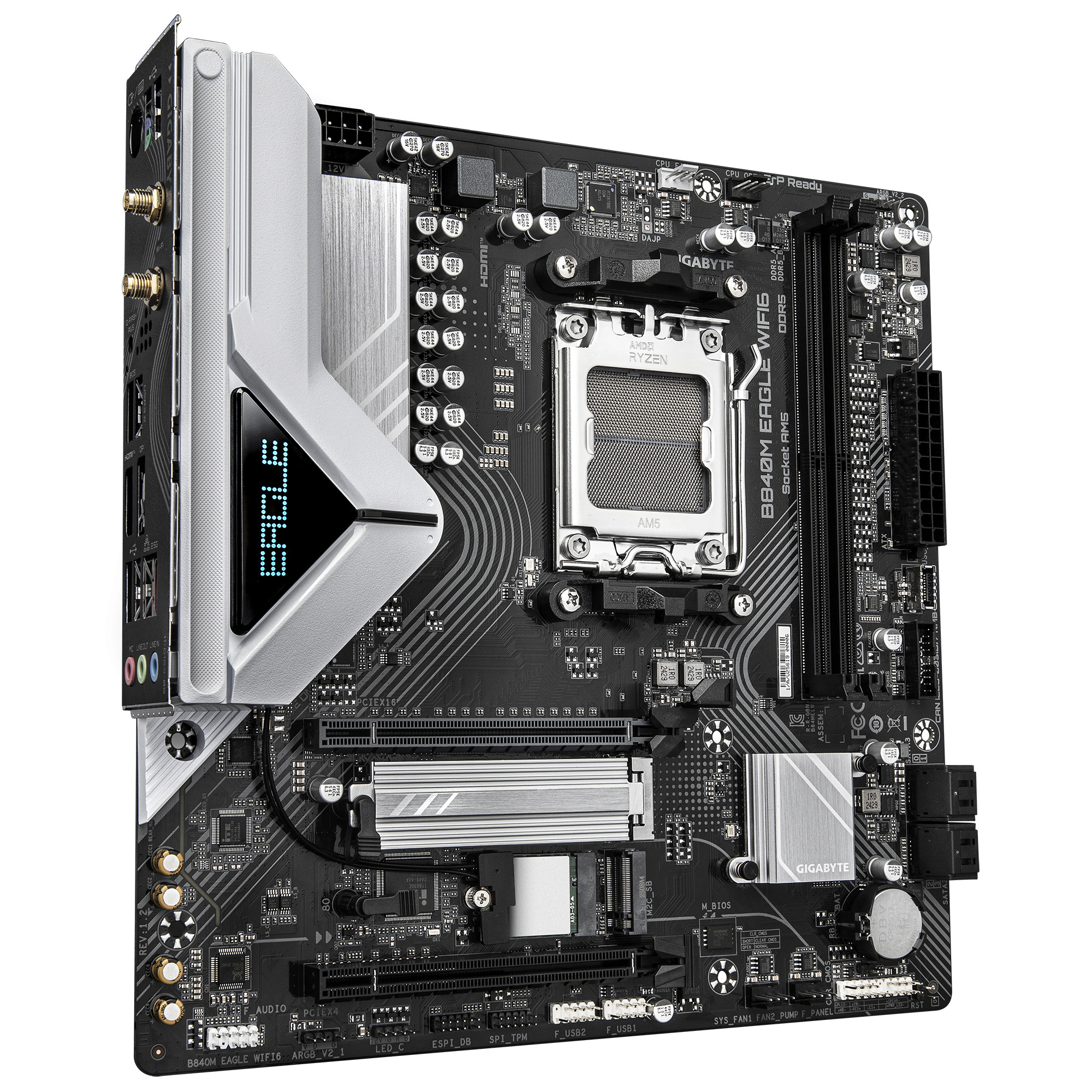 Płyta główna Gigabyte B840M EAGLE WIFI6 AM5 Płyta główna Gigabyte B840M EAGLE WIFI6 AM5