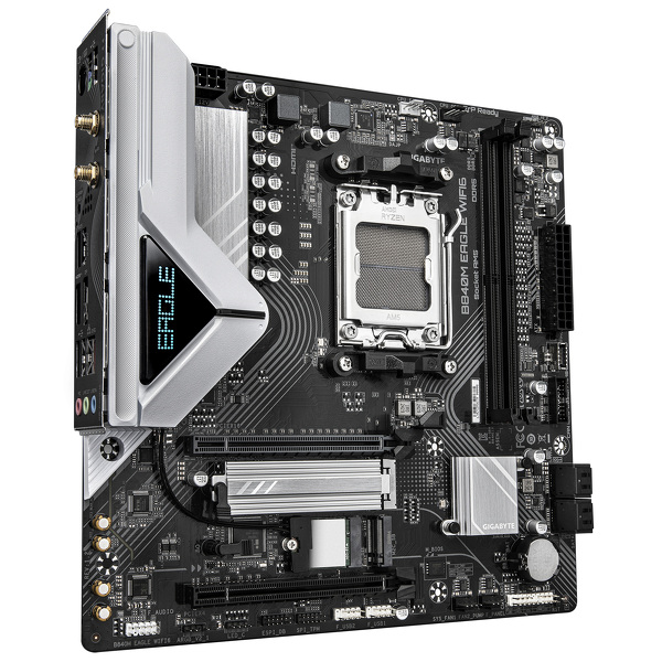 Zdjęcie produktu: Płyta główna Gigabyte B840M EAGLE WIFI6 AM5 Zdjęcie produktu: Płyta główna Gigabyte B840M EAGLE WIFI6 AM5
