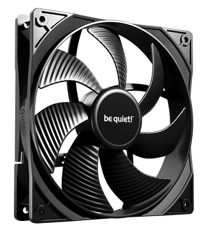 Miniatura produktu: Zestaw wentylatorów be quiet! Pure Wings 3 140mm PWM Black 3-pack (BL139)