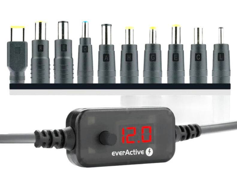 Zdjęcie produktu: Uniwersalny zasilacz napięcia USB-C PD 10 wtyków AD-PD65