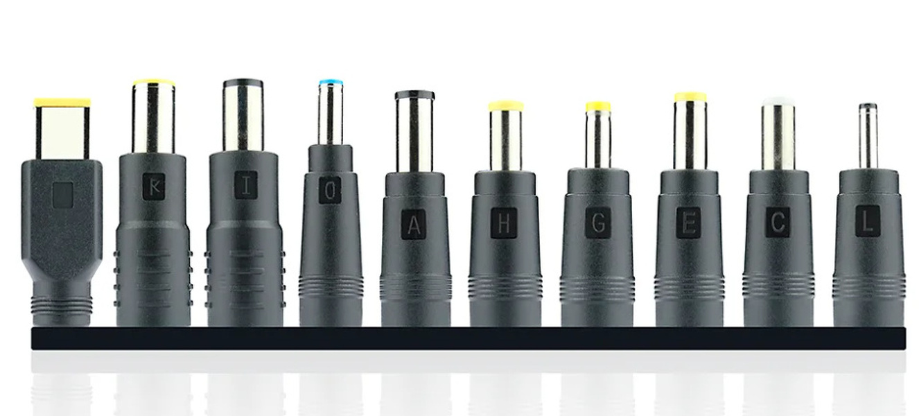 Zdjęcie produktu: Uniwersalny zasilacz napięcia USB-C PD 10 wtyków AD-PD65