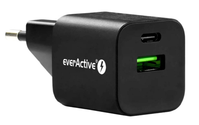 Uniwersalny zasilacz USB-C PD - DC 5V wtyki + SC-390QB 30W