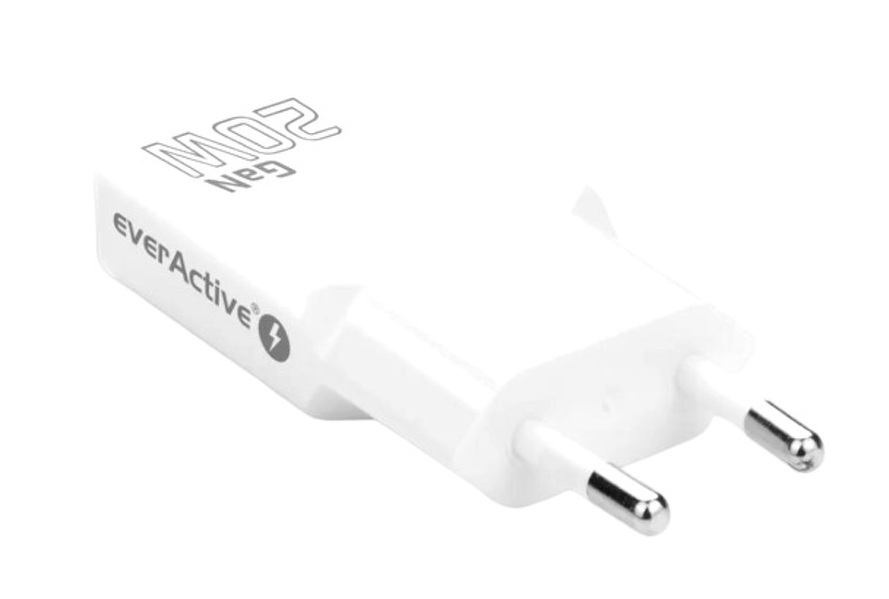 Zdjęcie produktu: Ładowarka everActive GaN SUPER SLIM SC-340Q z USB QC3 20W
