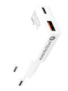 Miniatura zdjęcia: Ładowarka everActive GaN SUPER SLIM SC-340Q z USB QC3 20W