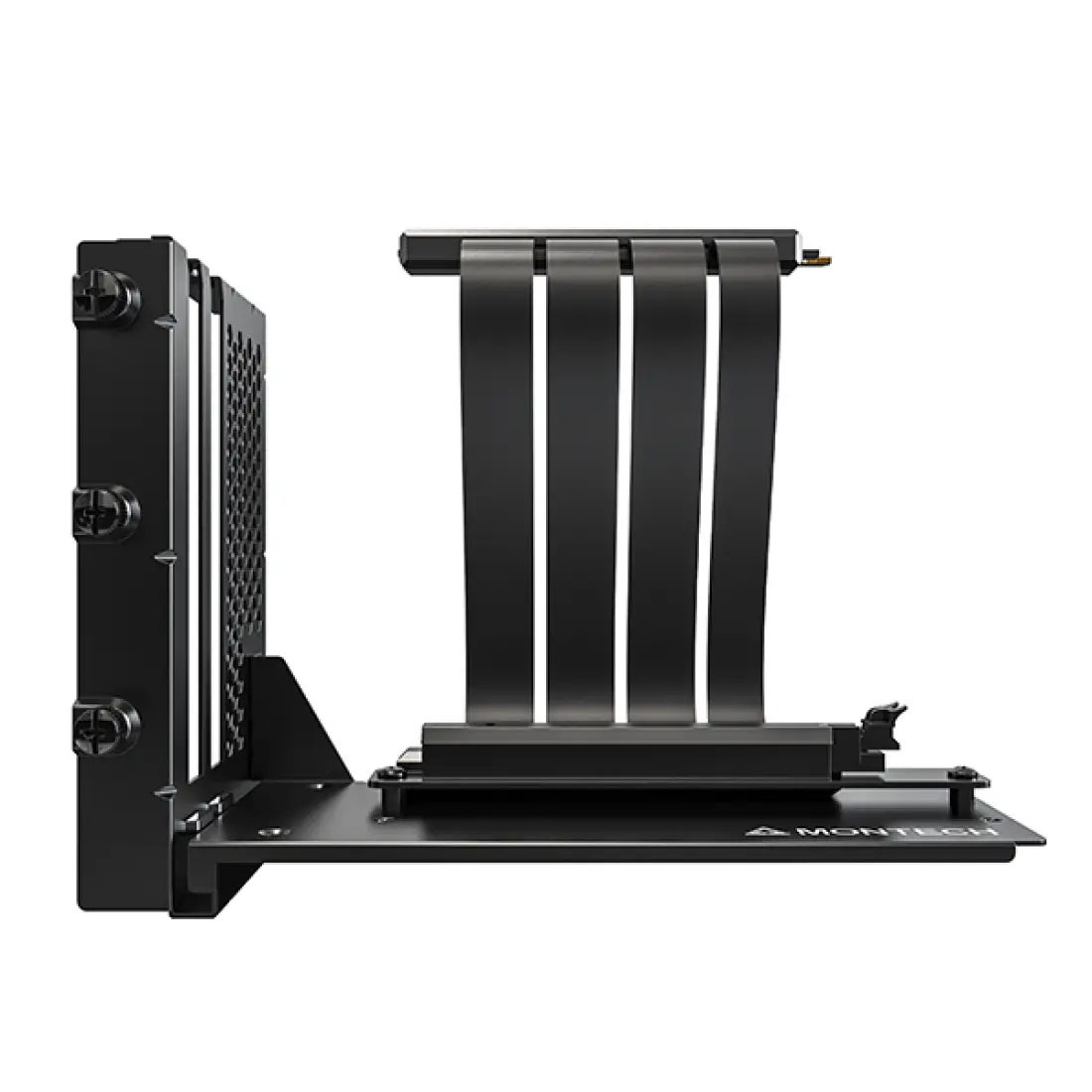 Montech Vertical GPU Mounting Kit 2 Black Riser PCIe 4.0