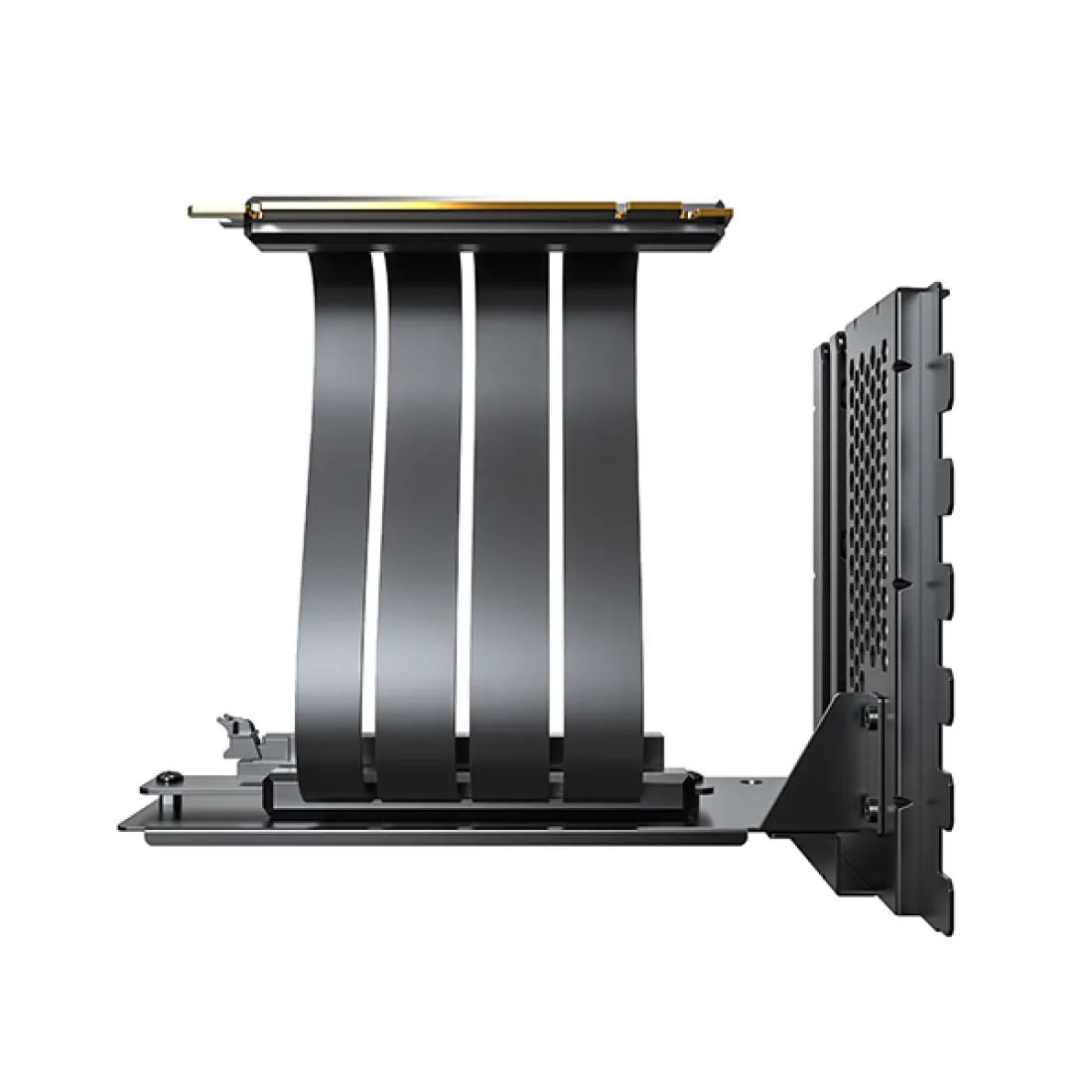 Montech Vertical GPU Mounting Kit 2 Black Riser PCIe 4.0
