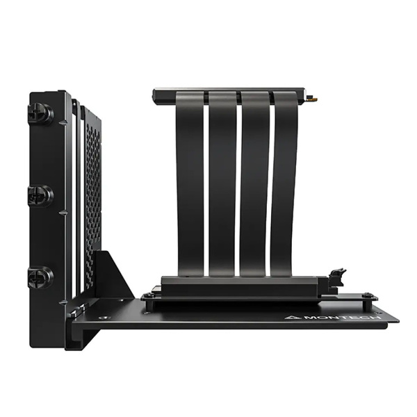 Zdjęcie produktu: Montech Vertical GPU Mounting Kit 2 Black Riser PCIe 4.0