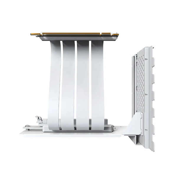 Zdjęcie produktu: Montech Vertical GPU Mounting Kit 2 White Riser PCIe 4.0
