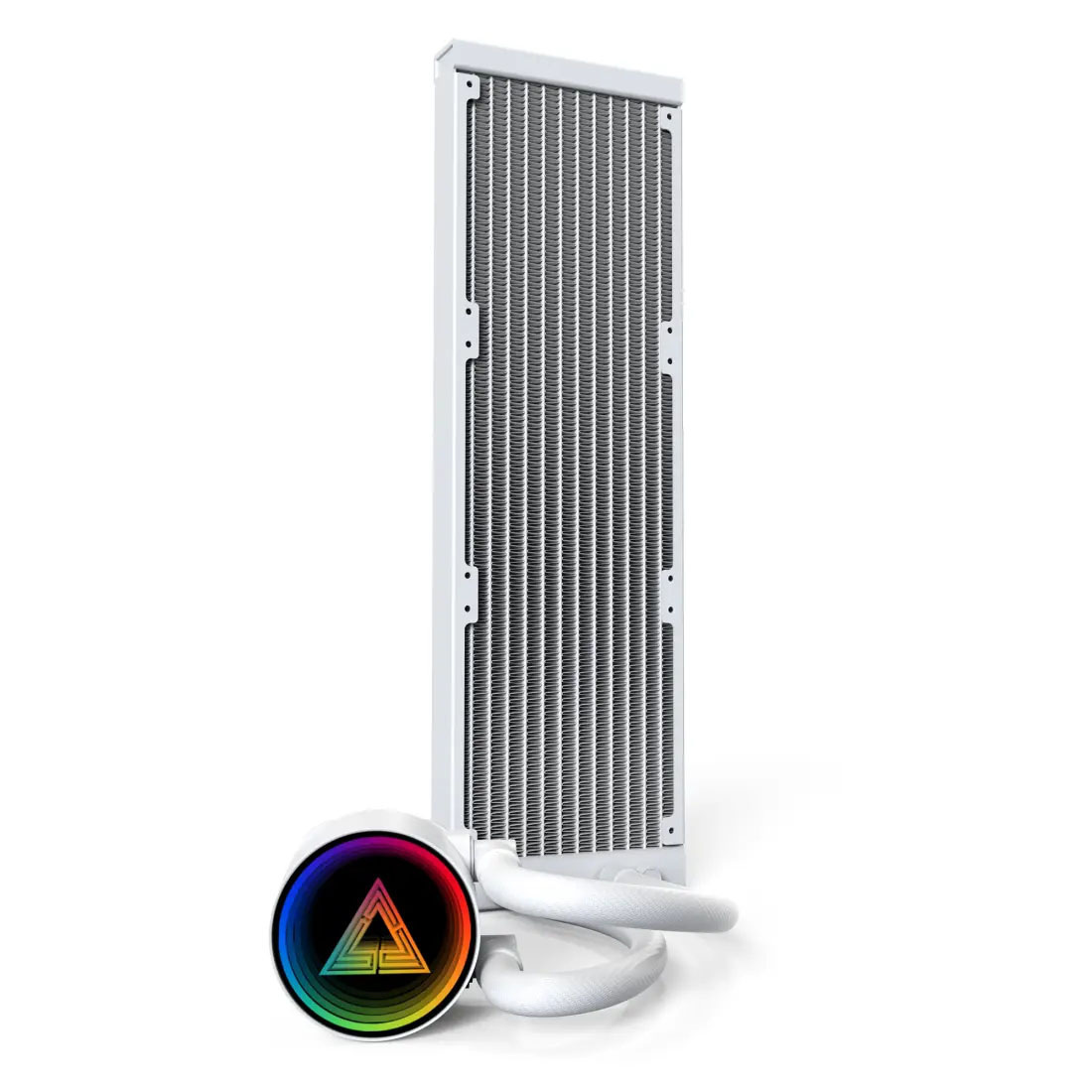 Montech LightFlow ARGB 360 White zestaw AIO