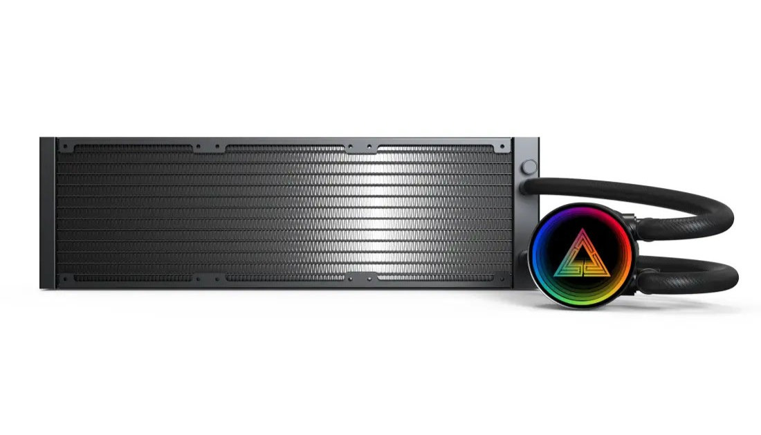 Montech LightFlow ARGB 360 Black zestaw AIO Montech LightFlow ARGB 360 Black zestaw AIO