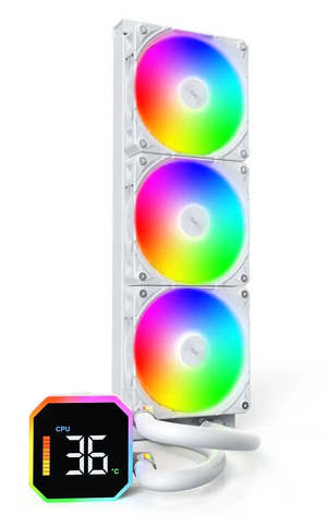 Miniatura produktu: Montech HyperFlow Digital 360 White zestaw AIO