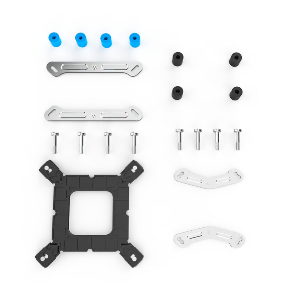 Zdjęcie produktu: Montech NX600 White, chłodzenie CPU Zdjęcie produktu: Montech NX600 White, chłodzenie CPU