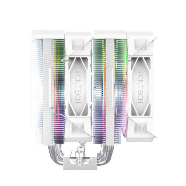 Zdjęcie produktu: Montech NX600 ARGB White, chłodzenie CPU