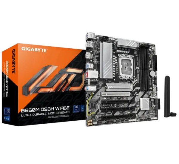 Płyta główna Gigabyte B860M DS3H WIFI6E DDR5 LGA1851 Płyta główna Gigabyte B860M DS3H WIFI6E DDR5 LGA1851
