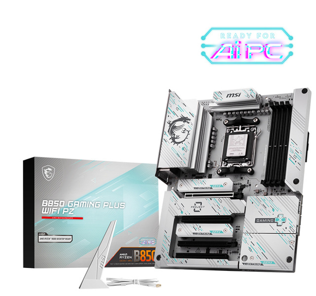 Zdjęcie produktu: Płyta główna MSI B850 GAMING PLUS WIFI PZ DDR5 AM5 Zdjęcie produktu: Płyta główna MSI B850 GAMING PLUS WIFI PZ DDR5 AM5