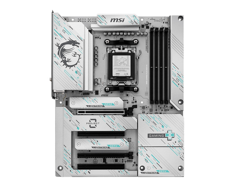 Zdjęcie produktu: Płyta główna MSI B850 GAMING PLUS WIFI PZ DDR5 AM5 Zdjęcie produktu: Płyta główna MSI B850 GAMING PLUS WIFI PZ DDR5 AM5