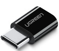 Adapter przejściówka z micro USB na USB Typ C Ugreen czarny (30391)