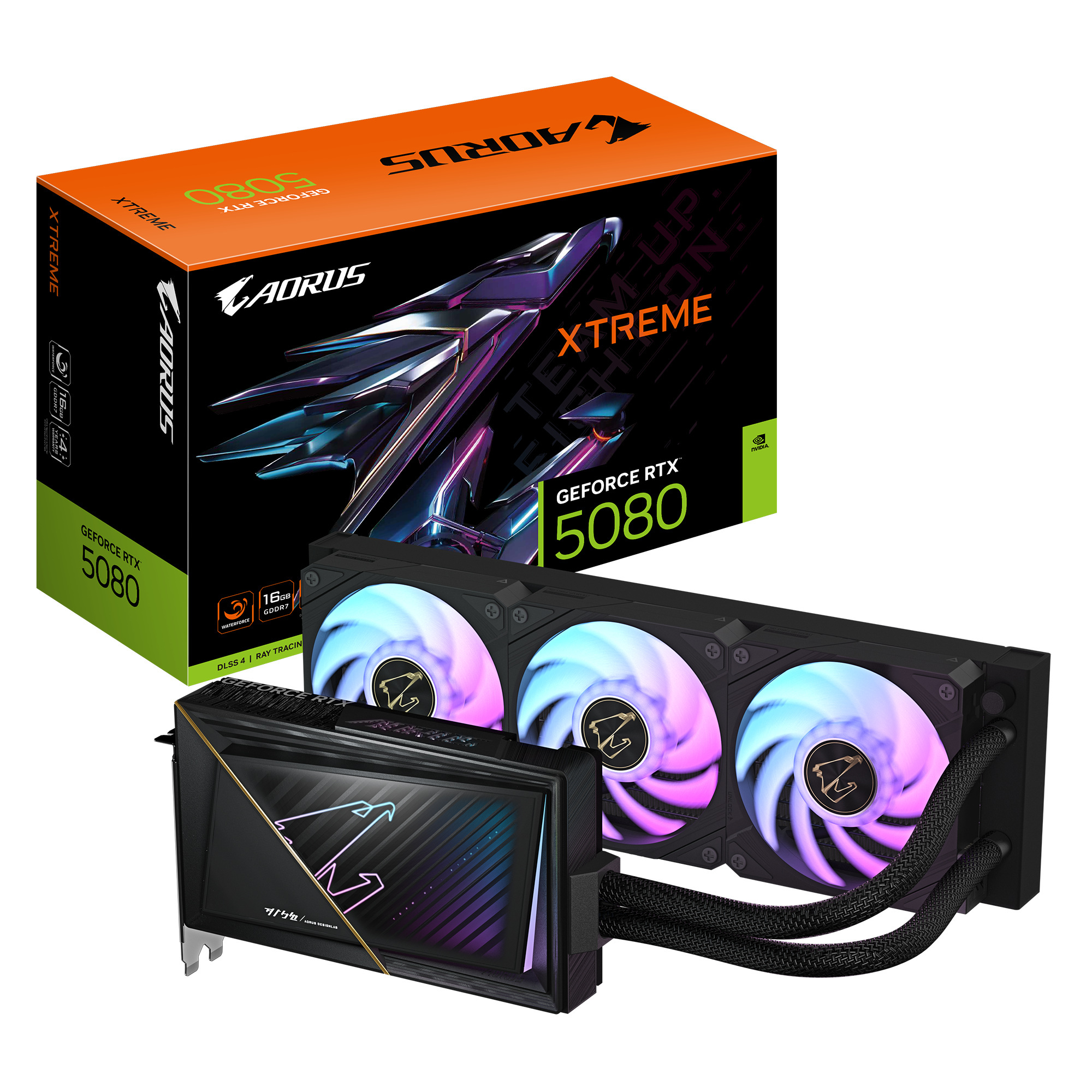 Gigabyte GeForce RTX 5080 Aorus XTREME WATERFORCE 16GB GDDR7 DLSS 4 (GV-N5080AORUSX W-16GD) egzemplarz ze zwrotu Gigabyte GeForce RTX 5080 Aorus XTREME WATERFORCE 16GB GDDR7 DLSS 4 (GV-N5080AORUSX W-16GD) egzemplarz ze zwrotu