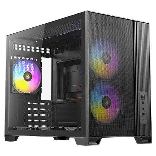 Obudowa do komputera Antec Flux M Black Micro-ATX ITX Obudowa do komputera Antec Flux M Black Micro-ATX ITX