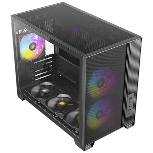 Obudowa do komputera Antec Flux M Black Micro-ATX ITX Obudowa do komputera Antec Flux M Black Micro-ATX ITX