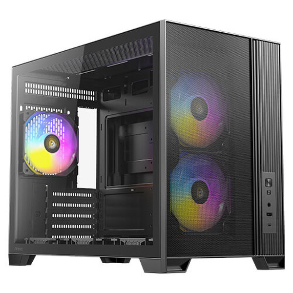 Zdjęcie produktu: Obudowa do komputera Antec Flux M Black Micro-ATX ITX Zdjęcie produktu: Obudowa do komputera Antec Flux M Black Micro-ATX ITX