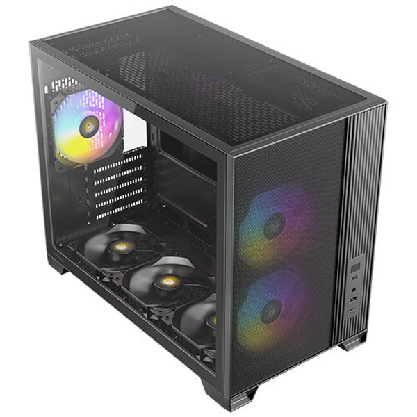 Zdjęcie produktu: Obudowa do komputera Antec Flux M Black Micro-ATX ITX Zdjęcie produktu: Obudowa do komputera Antec Flux M Black Micro-ATX ITX