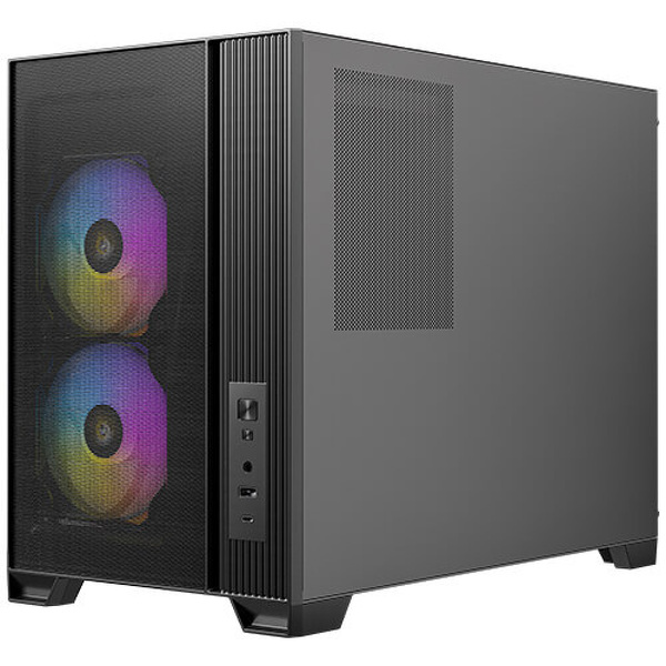 Zdjęcie produktu: Obudowa do komputera Antec Flux M Black Micro-ATX ITX Zdjęcie produktu: Obudowa do komputera Antec Flux M Black Micro-ATX ITX