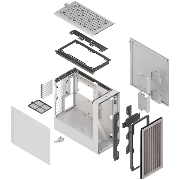 Zdjęcie produktu: Obudowa do komputera HAVN BF 360 White (HVN-CA-BF360-01)