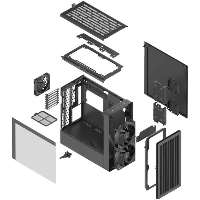 Obudowa do komputera HAVN BF 360 Black Flow (HVN-CA-BF360-04)