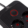 Miniatura zdjęcia: Listwa zasilająca Maclean 6 gniazd+4xUSB+1xUSB-C 1.5 czarna