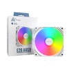 Miniatura zdjęcia: Wentylator Montech E28 ARGB PWM White 120mm