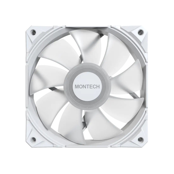 Zdjęcie produktu: Zestaw wentylatorów Montech E28 ARGB PWM White 120mm (3-pak) Zdjęcie produktu: Zestaw wentylatorów Montech E28 ARGB PWM White 120mm (3-pak)