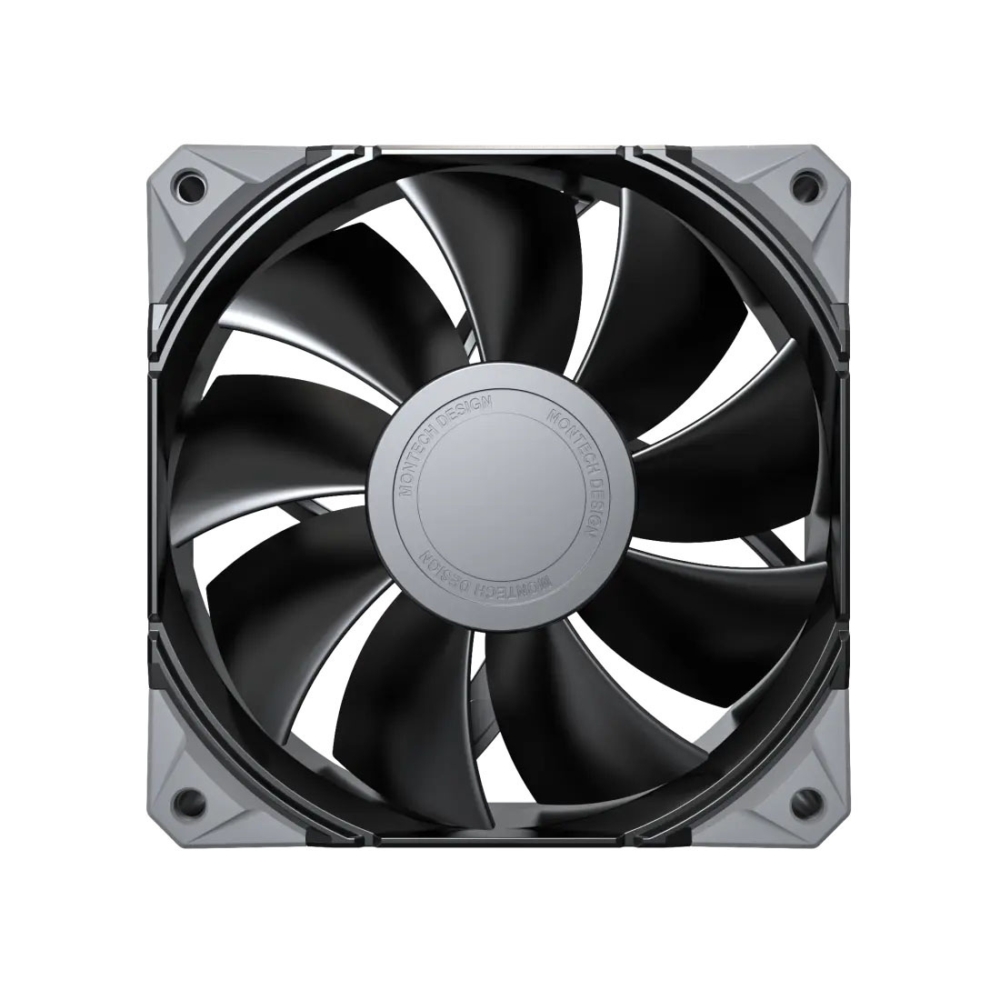 Zestaw wentylatorów Montech E28 PWM Black 120mm (3-pak)