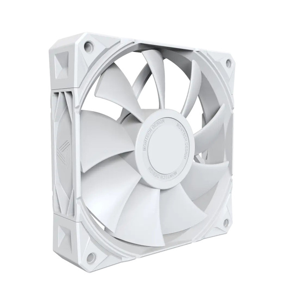 Zdjęcie produktu: Zestaw wentylatorów Montech E28 PWM White 120mm (3-pak)