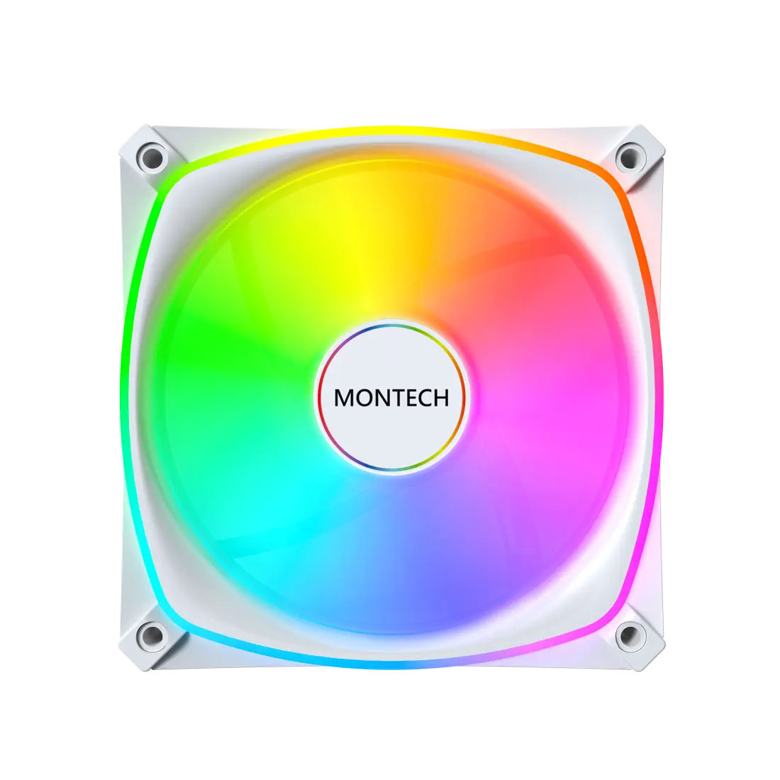 Wentylator Montech AX120 Pro PWM White 120mm