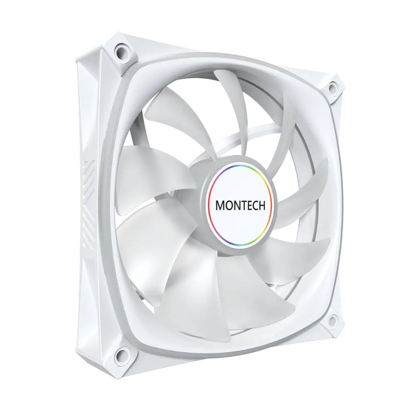 Zdjęcie produktu: Zestaw wentylatorów Montech AX120 Pro PWM White 120mm (3-pak) Zdjęcie produktu: Zestaw wentylatorów Montech AX120 Pro PWM White 120mm (3-pak)