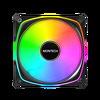 Miniatura zdjęcia: Zestaw wentylatorów Montech RX120 Pro ARGB PWM Reverse Black 120mm (3-pak)