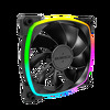 Miniatura zdjęcia: Zestaw wentylatorów Montech RX120 ARGB PWM Reverse Black 120mm (3-pak)