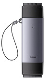 Czytnik kart pamięci Baseus Lite Series USB-A/USB-C 3.0 SD/TF - szary