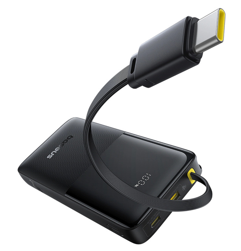 Powerbank Baseus Bipow 2 20000mah 20W z cyfrowym LCD+USB-C Powerbank Baseus Bipow 2 20000mah 20W z cyfrowym LCD+USB-C