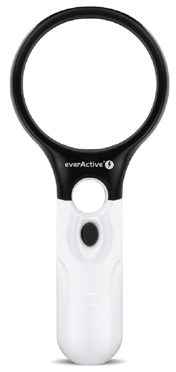 Zdjęcie produktu: Lupa / szkło powiększające z podświetleniem LED everActive MG-01