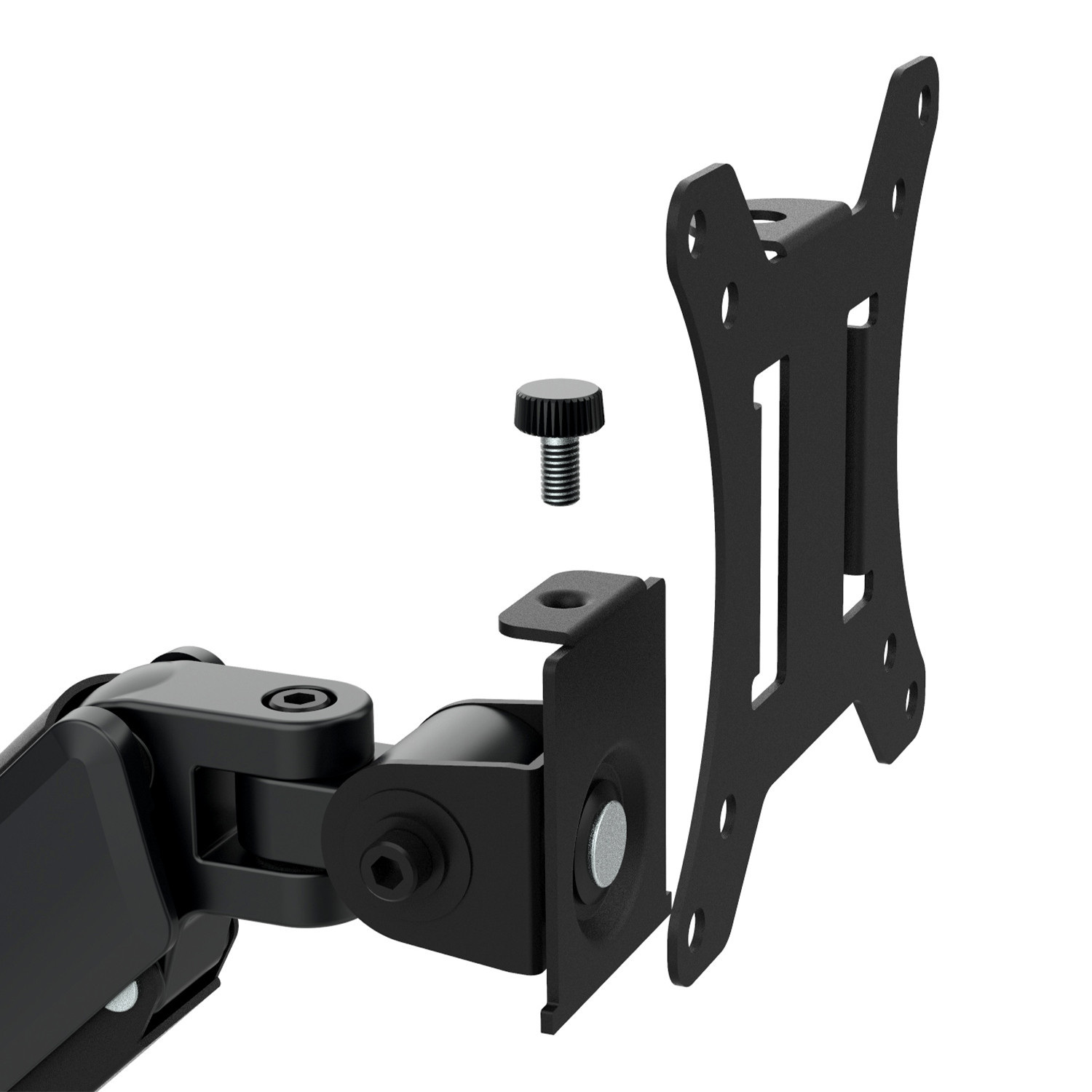 Uchwyt na monitor Maclean, sprężyna gazowa, 17