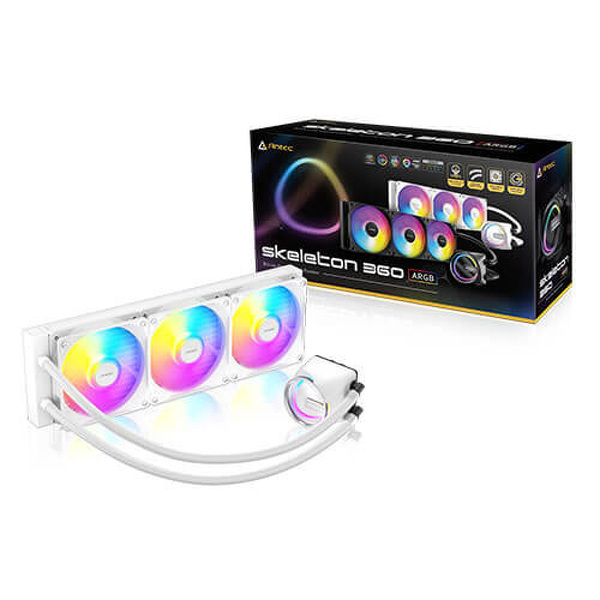 Zdjęcie produktu: Chłodzenie wodne Antec Skeleton 360 ARGB White
